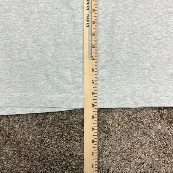 Vintage Iowa shirt mens XL heather gray Iowa bank made in USA short sleeve tee - Picture 8 of 8